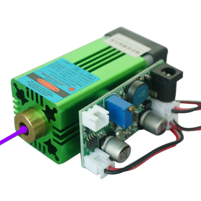 800mW 1W 405nm الليزر البنفسجي الأزرق / industrial laser module UV curing 3D printing