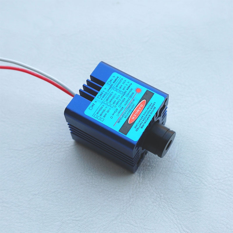 405nm 200mW تركيز قابل للتعديل blue violet laser module 3~5V