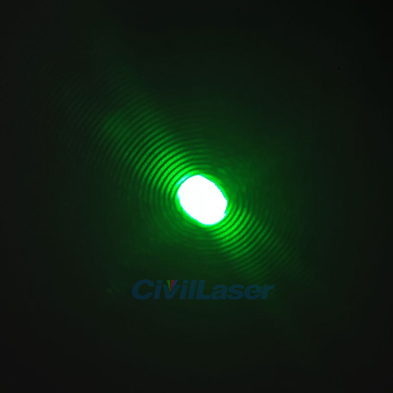520nm Dot وحدة الليزر الخضراء high Stable 