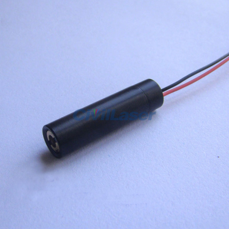 532nm 5mw~10mw Super small size وحدة الليزر الأخضر دوت Φ8mm