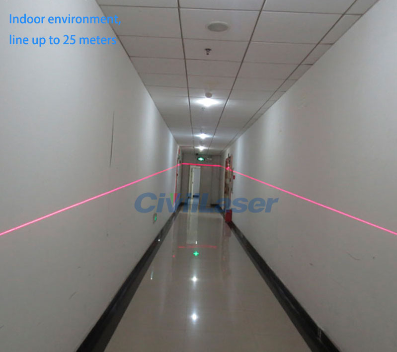 638nm 300mw Line/Crosshair قوة عالية وحدة الليزر الأحمر