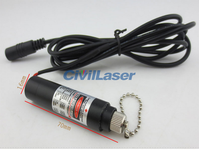 650nm 200mw Multi mode fiber coupled وحدة الليزر الأحمر with FC interface