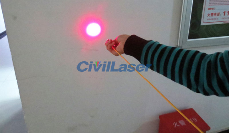 650nm 200mw Multi mode fiber coupled وحدة الليزر الأحمر with FC interface