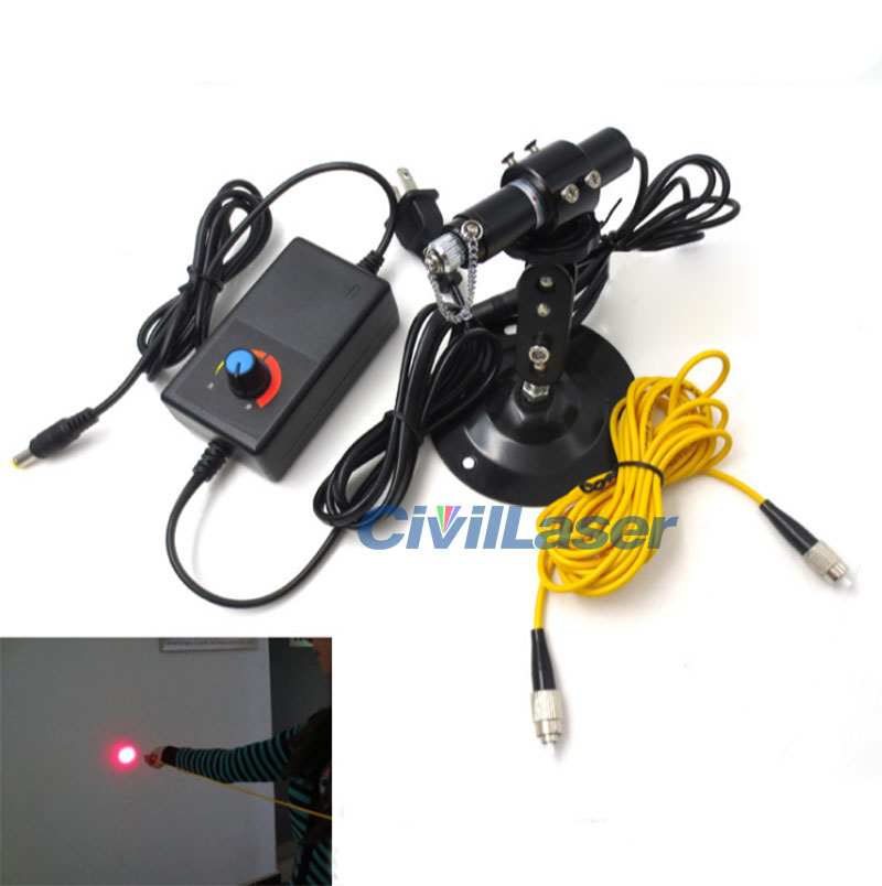 650nm 200mw Multi mode fiber coupled وحدة الليزر الأحمر with FC interface 650nm 200mw Multi mode fiber coupled وحدة الليزر الأحمر with FC interface
