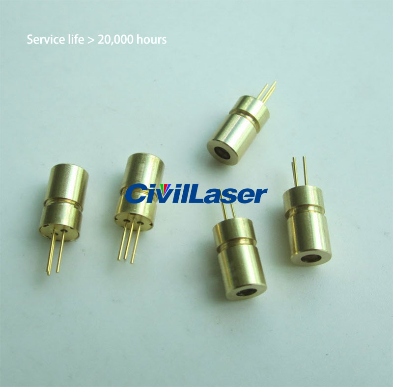 5mW 650nm Dot Industrial laser head التركيز قابل للتعديل