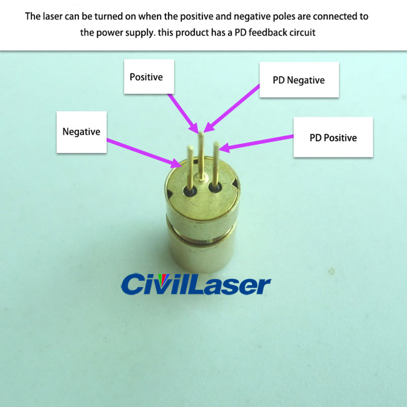 5mW 650nm Dot Industrial laser head التركيز قابل للتعديل