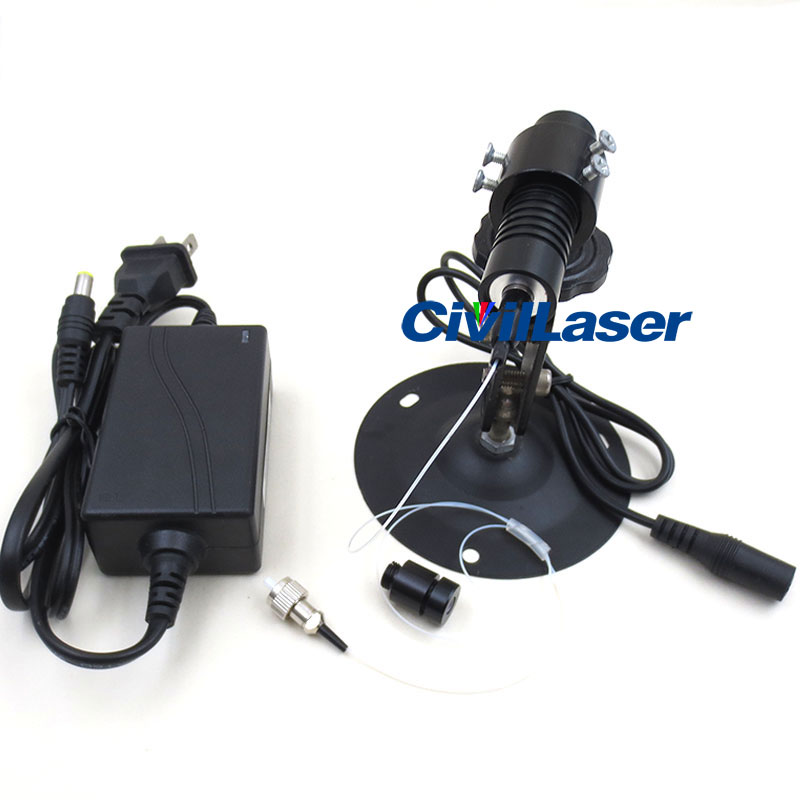 658nm 30mw Red pigtailed الليزر المقترن بالألياف SM module