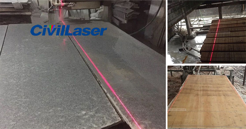 660nm 200mW وحدة ليزر الخط الأحمر Special Stone/Wood cutting