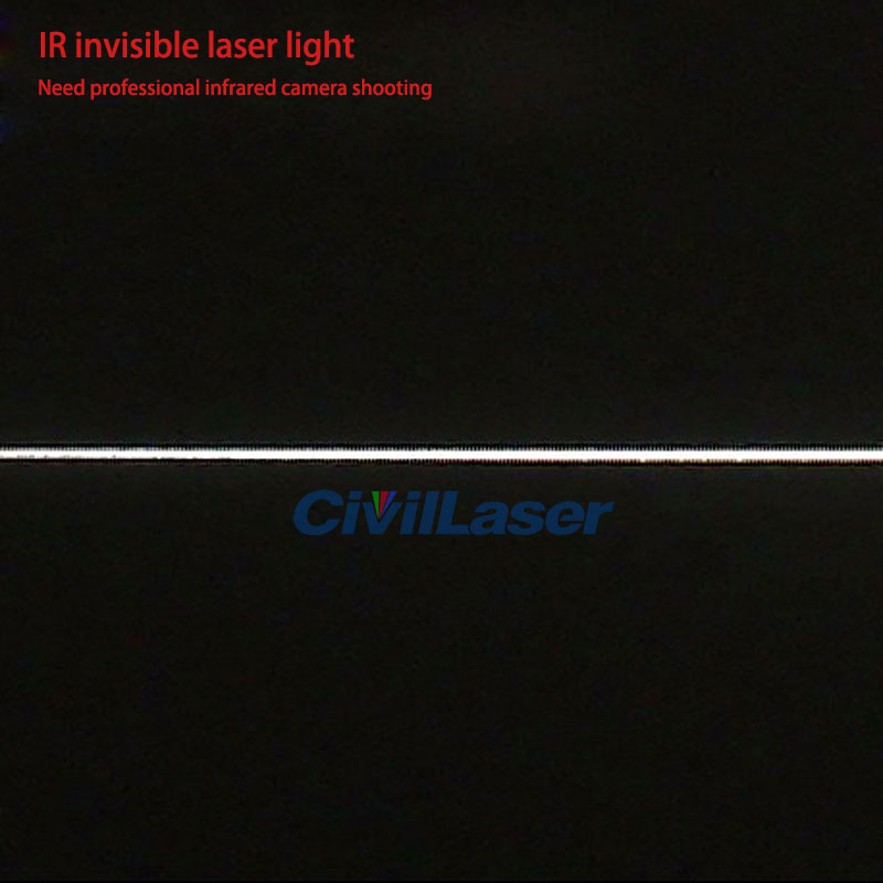 808nm 0.1mw-10mw انتاج الطاقة adjustable وحدة ليزر IR