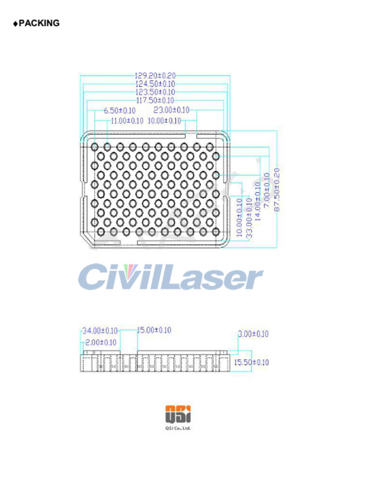940nm 50mW Powerful ليزر الأشعة تحت الحمراء Module TO18 5.6mm