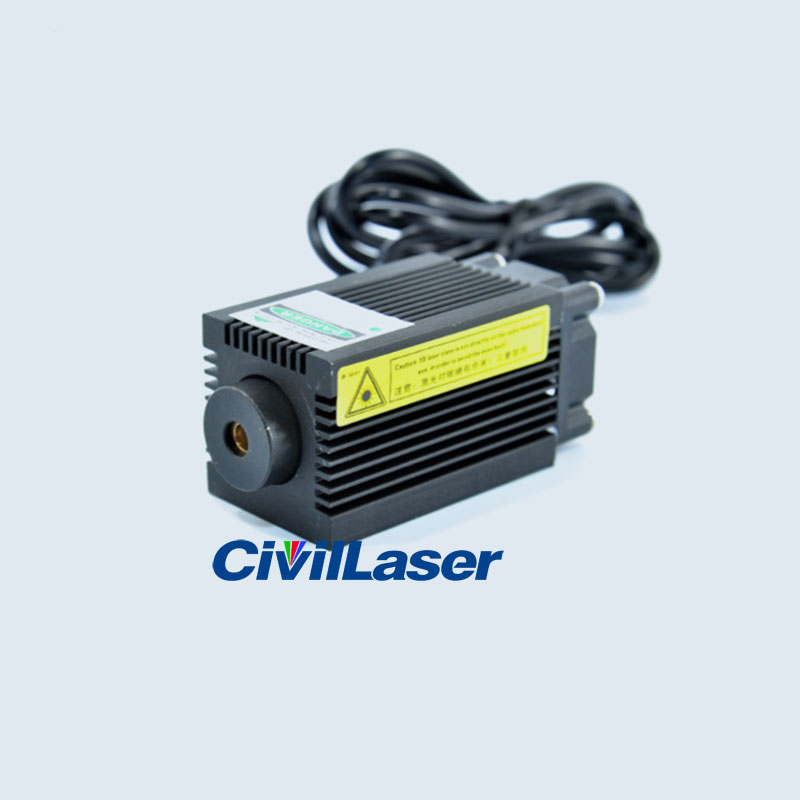 532nm 100mWوحدة ليزر النقطة الخضراء Room escape 12V