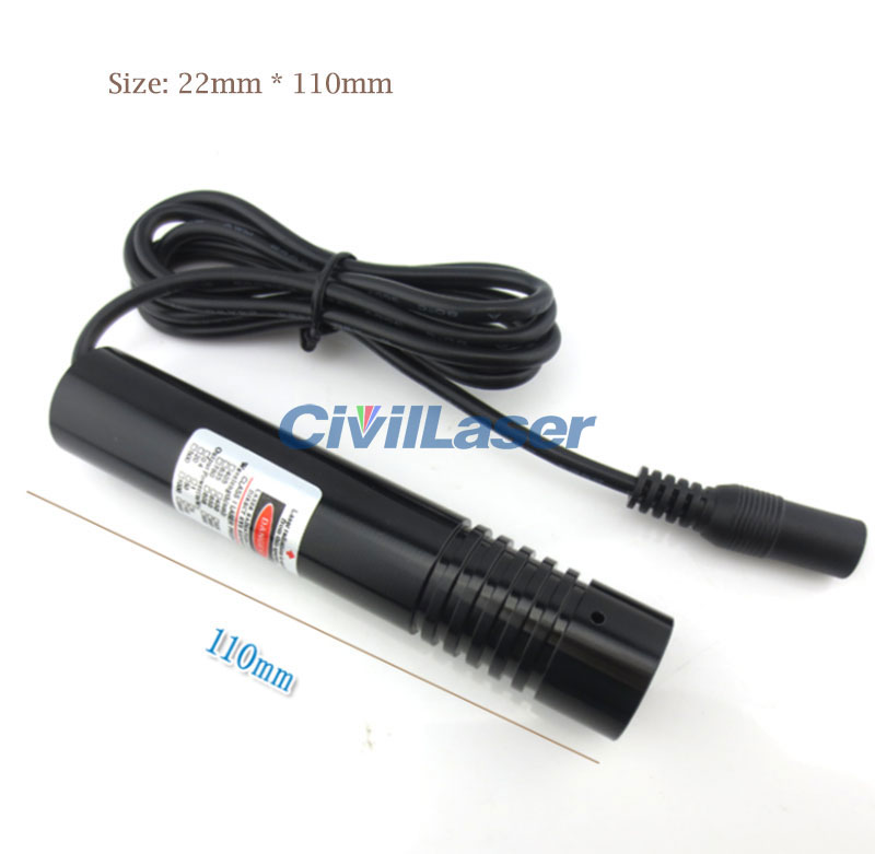 940nm 300mw نقطة / خط / تقاطع laser module head Invisible light