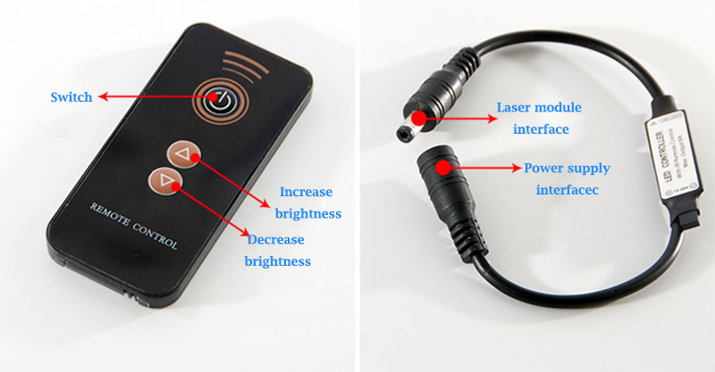 جهاز تحكم عن بعد بالليزر Switch Adjustable