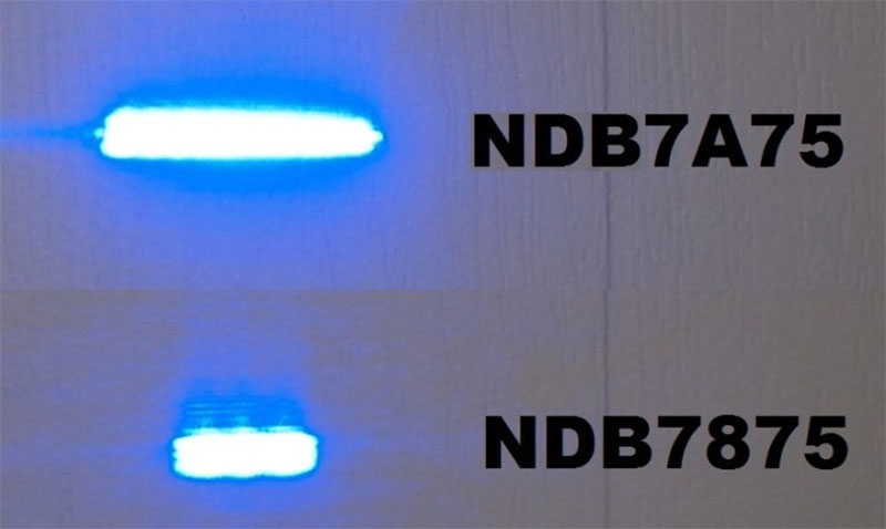 450nm 448nm 3500mW ليزر ديود NDB7A75 Nichia