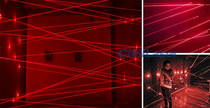 660nm 250mw semiconductor laser قوة عالية Red laser