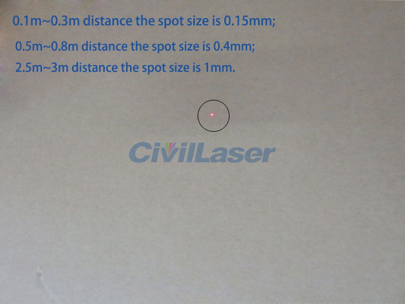 Seiko laser 0.15mm diameter Very fine line width وحدة الليزر الأحمر