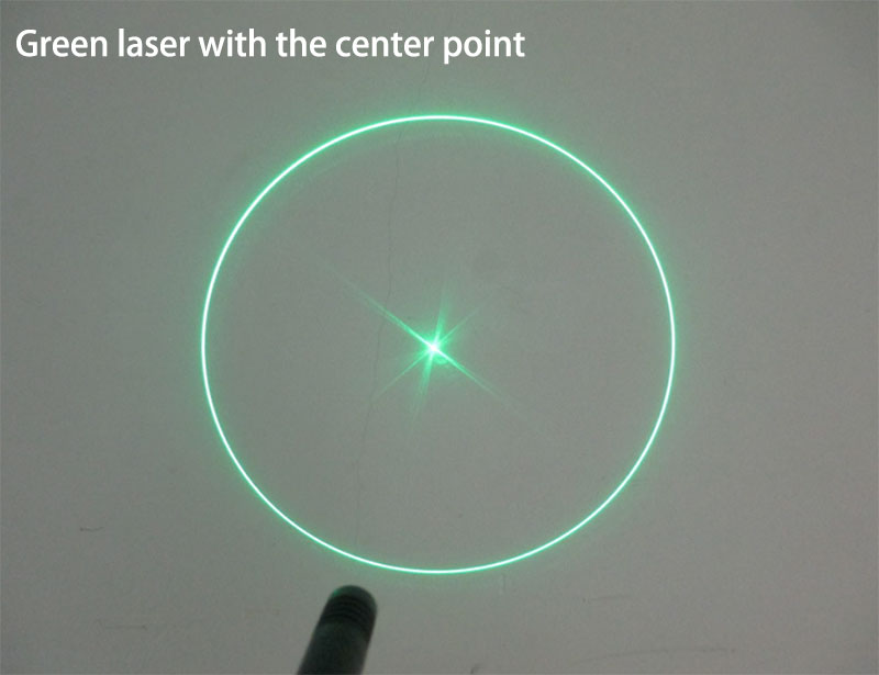 قوة عالية ليزر دائري with center point