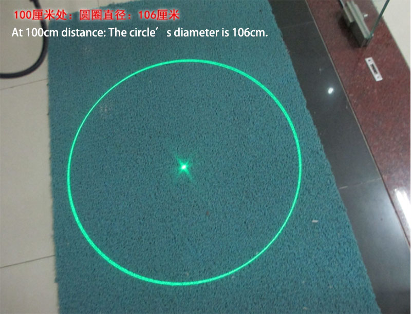 قوة عالية ليزر دائري with center point