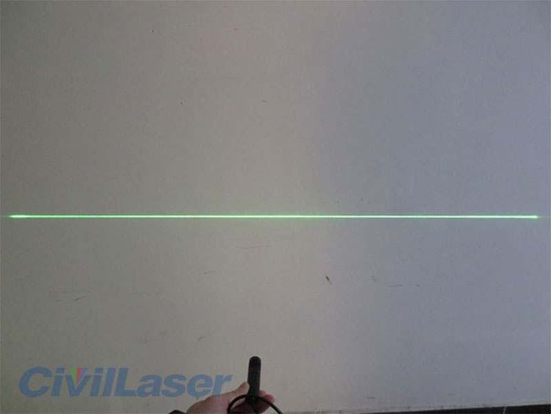 520nm 50mw High Stable وحدة ليزر الخط الأخضر 