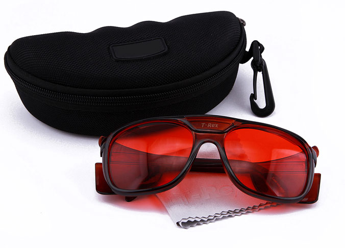 Professional نظارات ليزر Glasses For الليزر الأخضر والأزرق 190-550nm