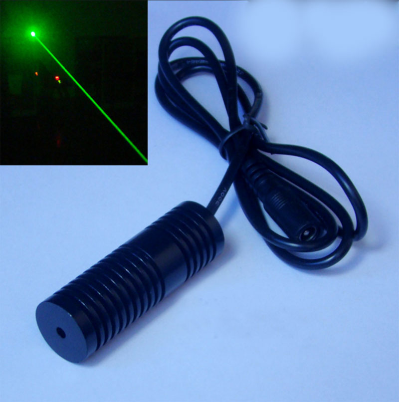 532nm 5V~24V 50mW 80mw وحدة الليزر الخضراء dot Wide voltage Factory direct sales